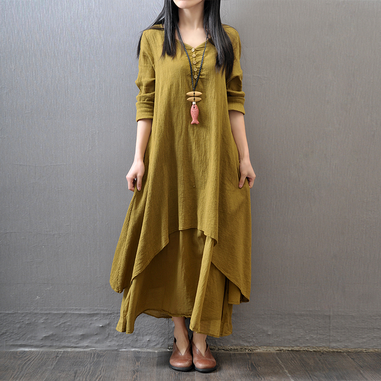 Summer Clothing Pakistan - インドのドレス-女性のためのヴィンテージ自由奔放に生きるスタイルのエスニックドレス,袖付きマキシドレス,パキスタンのファッション,婦人服