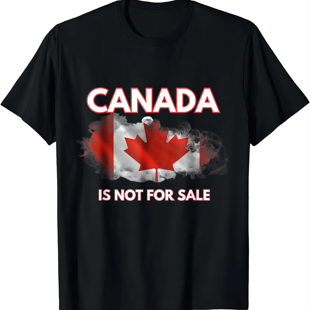 Summer Clothing Women Canada - 面白い「カナダは売らない」Tシャツ、カナダは売らないTシャツ、面白い夏用カジュアルTシャツ、女性用、男性用服、トップス、ロパ・オンブレ
