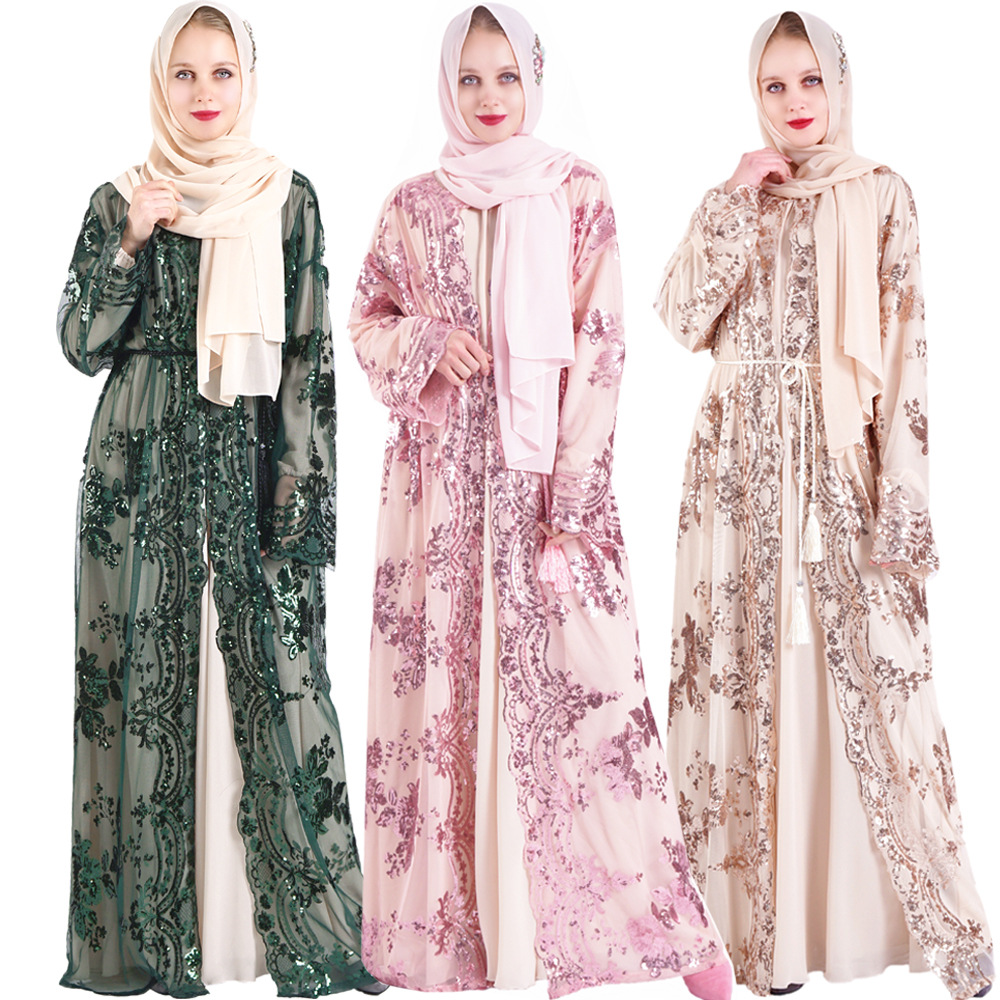 Summer Clothing Pakistan - イスラム教徒の女性のためのアバヤ,イスラムの服,ポリエステル,ラマダンのための,イスラムのドレス,ヒジャーブ,カフタン,カフタン,パキスタン,トルコ,新しいコレクション
