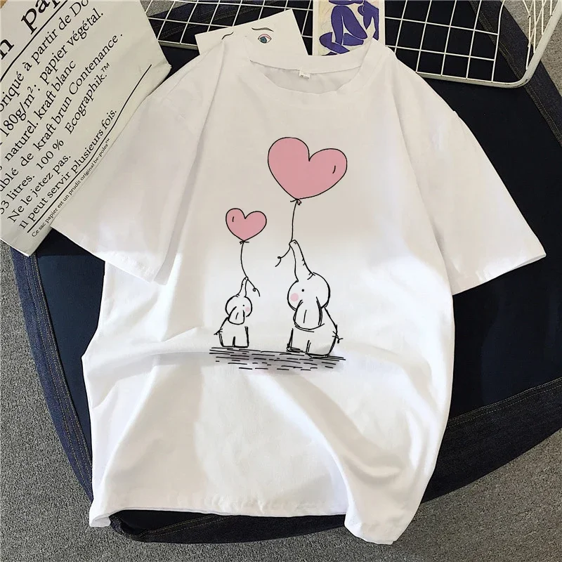 90 年代グラフィックロックトップ Tシャツ女性シンプルなブ - Summer Clothing Drawing のレビューと価格