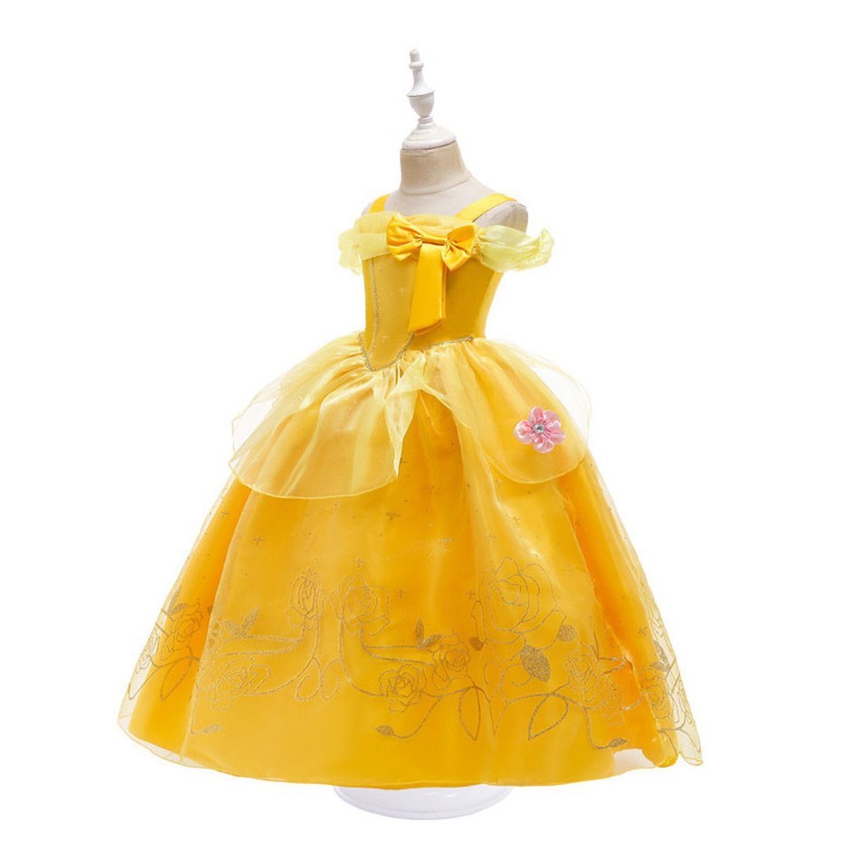 女の子のための女の子のためのエレガントなプリンセスコスチュー - Summer Clothing Baby Girl のレビューと価格