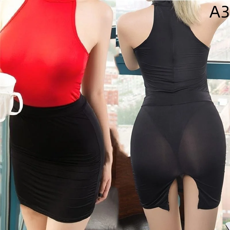 シースルーセクシーレースペンシルスカートミニプリーツブラック - Summer Clothing Wraps のレビューと価格