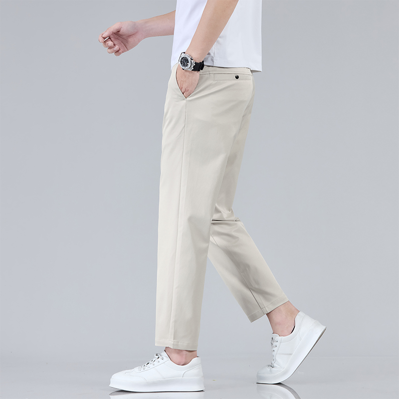 2026 新しい夏の足首までの長さのパンツ男性ストレートフィ - Summer Clothing Brands のレビューと価格