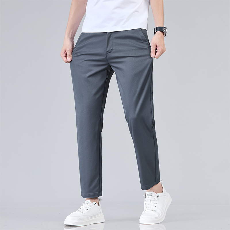 2026 新しい夏の足首までの長さのパンツ男性ストレートフィ - Summer Clothing Brands のレビューと価格
